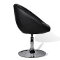 vidaXL Barhocker 2 Stk. Schwarz Kunstleder vidaXL Barhocker 2 Stk. Schwarz Kunstleder