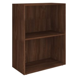 vidaXL Bücherregal Holzwerkstoff 60x31x78 cm Eichen-Optik Braun