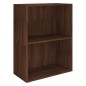 vidaXL Bücherregal Holzwerkstoff 60x31x78 cm Eichen-Optik Braun vidaXL Bücherregal Holzwerkstoff 60x31x78 cm Eichen-Optik Braun