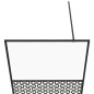 vidaXL Duschwand für Begehbare Dusche mit Klarem ESG Glas 90x195 cm vidaXL Duschwand für Begehbare Dusche mit Klarem ESG Glas 90x195 cm