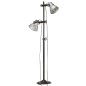 vidaXL Stehlampe 2-flammig Silbern E27 Gusseisen vidaXL Stehlampe 2-flammig Silbern E27 Gusseisen