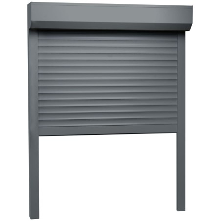 vidaXL Rollladen Aluminium 140x150 cm Anthrazit
