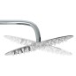 vidaXL Doppelkopf-Duschset mit Handbrause Edelstahl vidaXL Doppelkopf-Duschset mit Handbrause Edelstahl