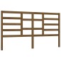 vidaXL Bett-Kopfteil Honigbraun 206x4x104 cm Massivholz Kiefer vidaXL Bett-Kopfteil Honigbraun 206x4x104 cm Massivholz Kiefer