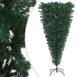 vidaXL Künstlicher Weihnachtsbaum mit Ständer Umgekehrt Grün 180 cm