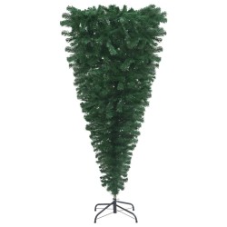vidaXL Künstlicher Weihnachtsbaum mit Ständer Umgekehrt Grün 180 cm