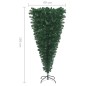 vidaXL Künstlicher Weihnachtsbaum mit Ständer Umgekehrt Grün 180 cm vidaXL Künstlicher Weihnachtsbaum mit Ständer Umgekehrt Grün 180 cm
