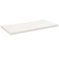 vidaXL Schreibtischplatte Weiß 80x40x2,5 cm Massivholz Kiefer vidaXL Schreibtischplatte Weiß 80x40x2,5 cm Massivholz Kiefer