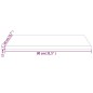 vidaXL Schreibtischplatte Weiß 80x40x2,5 cm Massivholz Kiefer vidaXL Schreibtischplatte Weiß 80x40x2,5 cm Massivholz Kiefer