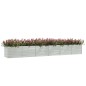vidaXL Garten-Hochbeet 600x80x77 cm Verzinkter Stahl Silber vidaXL Garten-Hochbeet 600x80x77 cm Verzinkter Stahl Silber