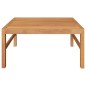 vidaXL 2-tlg. Garten-Lounge-Set mit Dunkelgrauen Kissen Teakholz vidaXL 2-tlg. Garten-Lounge-Set mit Dunkelgrauen Kissen Teakholz