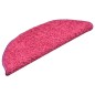 vidaXL Treppenmatten 15 Stk. Rosa 56x17x3 cm vidaXL Treppenmatten 15 Stk. Rosa 56x17x3 cm