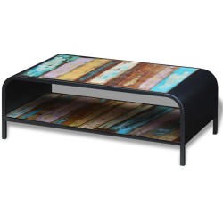vidaXL Couchtisch Altholz