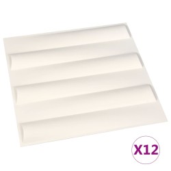 vidaXL Wandpaneele 12 Stk. 3D 0,5×0,5 m 3 m²