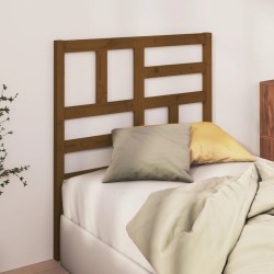 vidaXL Kopfteil Honigbraun 96x4x104 cm Massivholz Kiefer