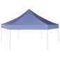 vidaXL Pop-Up-Partyzelt Hexagonal Faltbar Dunkelblau 3,6x3,1 m vidaXL Pop-Up-Partyzelt Hexagonal Faltbar Dunkelblau 3,6x3,1 m