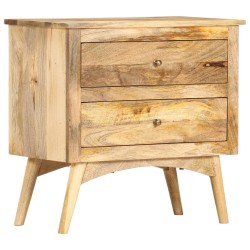 vidaXL Nachttisch 65x35x60 cm Mango Massivholz