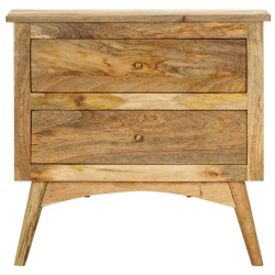 vidaXL Nachttisch 65x35x60 cm Mango Massivholz