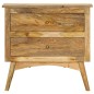 vidaXL Nachttisch 65x35x60 cm Mango Massivholz