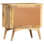 vidaXL Nachttisch 65x35x60 cm Mango Massivholz