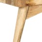 vidaXL Nachttisch 65x35x60 cm Mango Massivholz