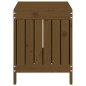 vidaXL Gartentruhe Honigbraun 76x42,5x54 cm Massivholz Kiefer vidaXL Gartentruhe Honigbraun 76x42,5x54 cm Massivholz Kiefer