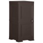 vidaXL Kunststoffschrank 40x43x85,5 cm Holzdesign Braun vidaXL Kunststoffschrank 40x43x85,5 cm Holzdesign Braun