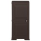vidaXL Kunststoffschrank 40x43x85,5 cm Holzdesign Braun vidaXL Kunststoffschrank 40x43x85,5 cm Holzdesign Braun