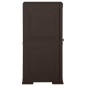 vidaXL Kunststoffschrank 40x43x85,5 cm Holzdesign Braun vidaXL Kunststoffschrank 40x43x85,5 cm Holzdesign Braun