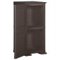 vidaXL Kunststoffschrank 40x43x85,5 cm Holzdesign Braun vidaXL Kunststoffschrank 40x43x85,5 cm Holzdesign Braun