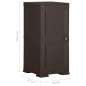 vidaXL Kunststoffschrank 40x43x85,5 cm Holzdesign Braun vidaXL Kunststoffschrank 40x43x85,5 cm Holzdesign Braun