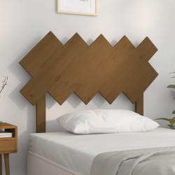 vidaXL Kopfteil Honigbraun 104x3x80,5 cm Massivholz Kiefer