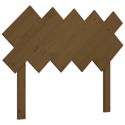 vidaXL Kopfteil Honigbraun 104x3x80,5 cm Massivholz Kiefer