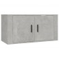 vidaXL 2-tlg. TV-Schrank-Set Betongrau Holzwerkstoff vidaXL 2-tlg. TV-Schrank-Set Betongrau Holzwerkstoff