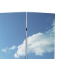 vidaXL Raumteiler klappbar 200 x 170 cm Strand vidaXL Raumteiler klappbar 200 x 170 cm Strand