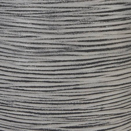 Capi Blumentopf Nature Rib Kugel 40 x 32 cm Anthrazit KOFZ270 