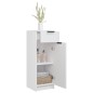 vidaXL Badschrank Weiß 32x34x90 cm Holzwerkstoff vidaXL Badschrank Weiß 32x34x90 cm Holzwerkstoff