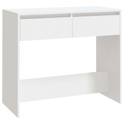vidaXL Konsolentisch Weiß 89x41x76,5 cm Holzwerkstoff