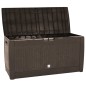 vidaXL Gartentruhe Braun 119x48x60 cm Polypropylen vidaXL Gartentruhe Braun 119x48x60 cm Polypropylen