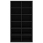 vidaXL Schuhregal Schwarz 54x34x100,5 cm Holzwerkstoff vidaXL Schuhregal Schwarz 54x34x100,5 cm Holzwerkstoff