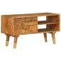 vidaXL TV-Schrank 85 x 35 x 47 cm Mango-Massivholz vidaXL TV-Schrank 85 x 35 x 47 cm Mango-Massivholz
