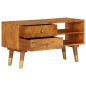 vidaXL TV-Schrank 85 x 35 x 47 cm Mango-Massivholz vidaXL TV-Schrank 85 x 35 x 47 cm Mango-Massivholz