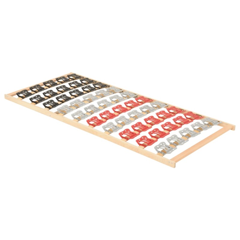 vidaXL Lattenrost mit 12 Latten & Tellerfedern 100x200 cm vidaXL Lattenrost mit 12 Latten & Tellerfedern 100x200 cm