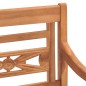 Batavia-Stühle 2 Stk. mit Dunkelgrauen Kissen Massivholz Teak Batavia-Stühle 2 Stk. mit Dunkelgrauen Kissen Massivholz Teak