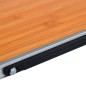 vidaXL Klappbarer Campingtisch Braun Aluminium 60 x 40 cm vidaXL Klappbarer Campingtisch Braun Aluminium 60 x 40 cm