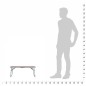 vidaXL Klappbarer Campingtisch Braun Aluminium 60 x 40 cm vidaXL Klappbarer Campingtisch Braun Aluminium 60 x 40 cm