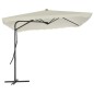 vidaXL Sonnenschirm mit Stahlmast 250×250 cm Sand vidaXL Sonnenschirm mit Stahlmast 250×250 cm Sand