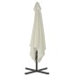 vidaXL Sonnenschirm mit Stahlmast 250×250 cm Sand vidaXL Sonnenschirm mit Stahlmast 250×250 cm Sand