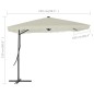 vidaXL Sonnenschirm mit Stahlmast 250×250 cm Sand vidaXL Sonnenschirm mit Stahlmast 250×250 cm Sand