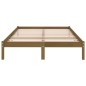 vidaXL Massivholzbett Honigbraun 135x190 cm vidaXL Massivholzbett Honigbraun 135x190 cm